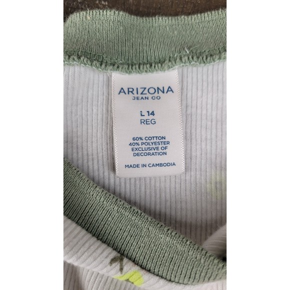 Girls Arizona Jeans Company Heart Short Sleeve Shirt Size Large - Picture 5 of 5